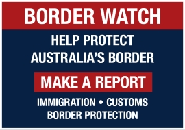 Report online to border watch