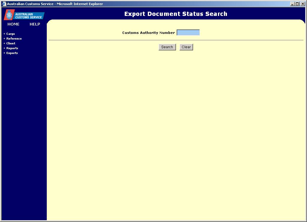 screen capture export document status search