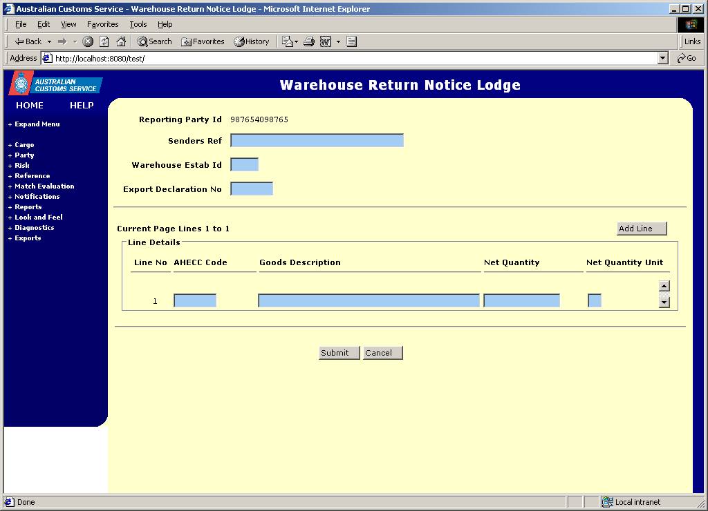screen capture warehouse return notice lodge